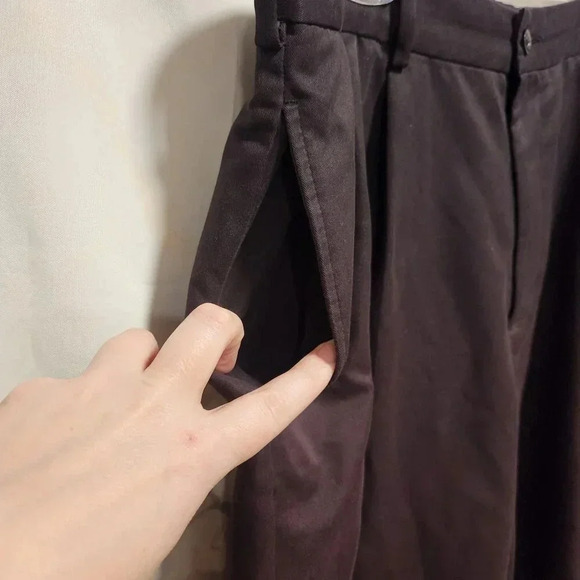 Tommy Armour Men's Size 36 Black Golf‎ Shorts Chino Pleated With Pockets - Picture 7 of 9